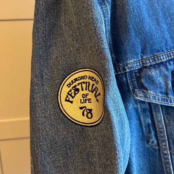 Daisy Jones and the Six crew gift Levi’s Jean jacket XL Virgil style - Picture 5 of 12